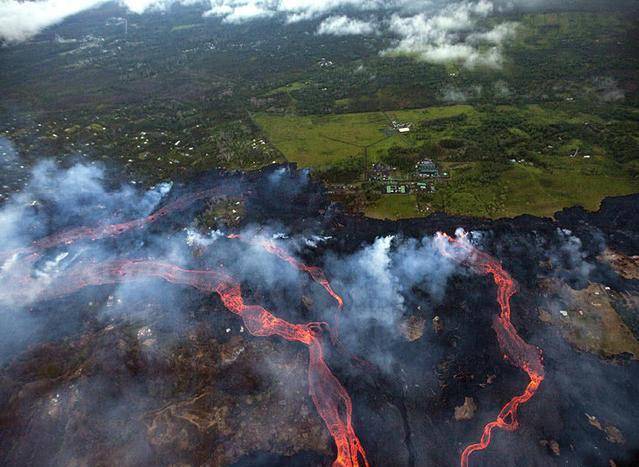 夏威夷火山爆发!