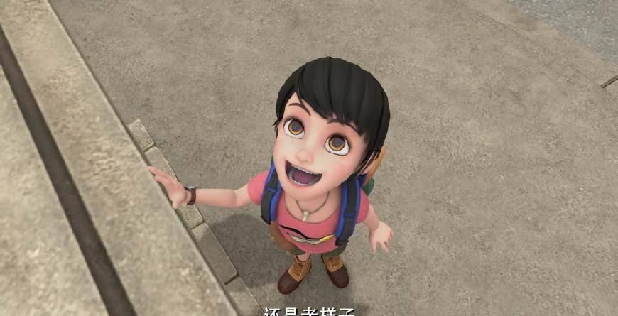 熊出没:赵琳其实可能从小就开始仰慕光头强,有个细节告诉了我们_小镇