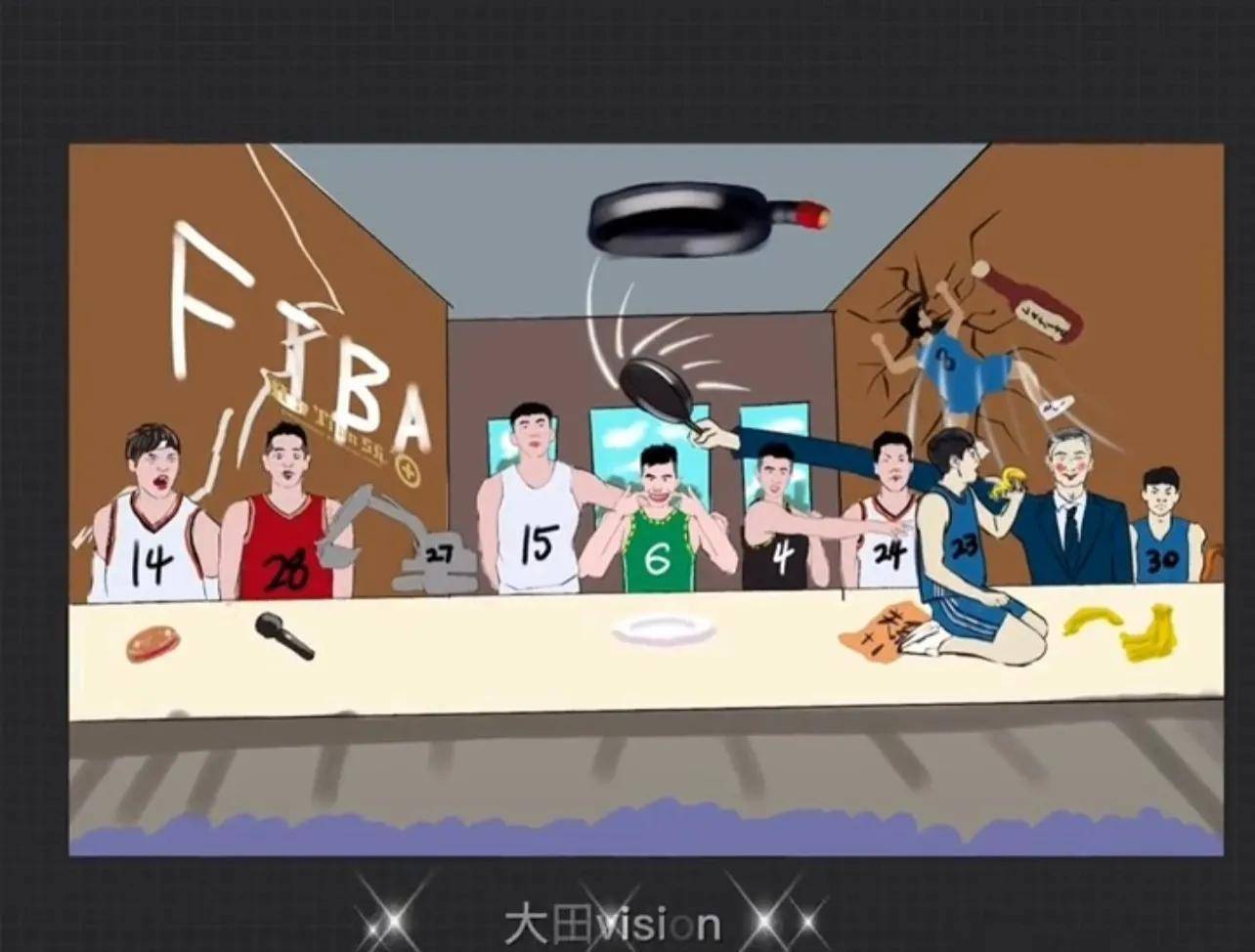 原创赵睿糊墙上徐杰被画猴尾巴胡明轩跪地吃香蕉高诗岩感谢该画者