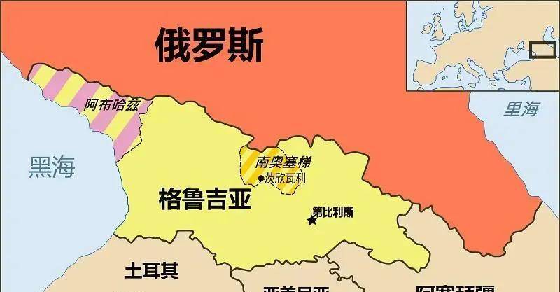 南奥塞梯德左地区全称为德涅河沿岸共和国.