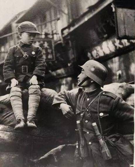 抗战中的中国童子军老照片