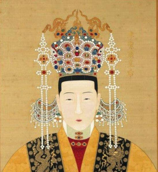 孝洁肃皇后画像接下来要说的这位皇后就非常悲惨了,她是孝洁肃皇后