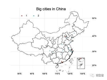 送你一张带数据点分布的中国地图_示例_参数_绘图