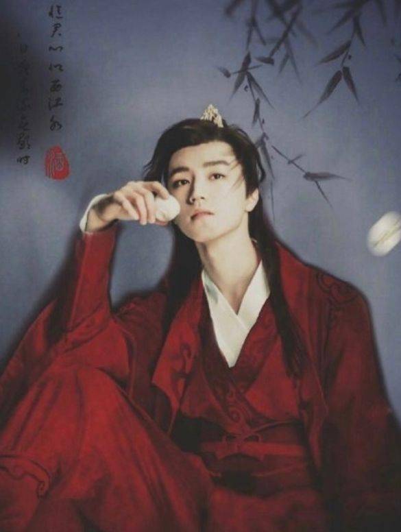 原创古装红衣美男肖战清绝出尘陈伟霆好像唐僧成毅王俊凯太惊艳