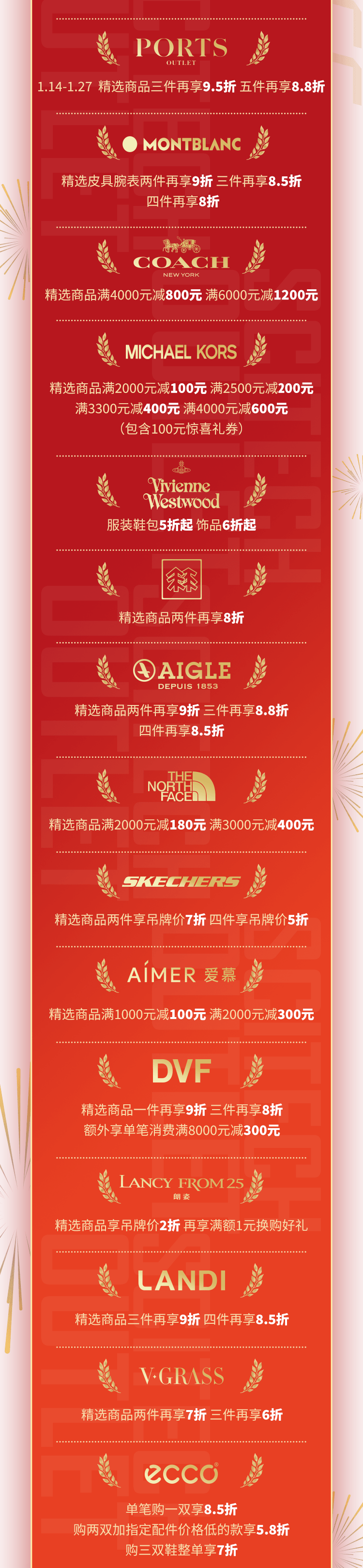 北京赛特奥莱新春活动已上线！快来领受你的新年好运！