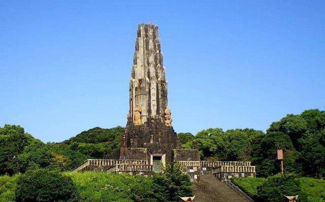 比靖国神社更狠毒日本八纮一宇塔：深埋中国地标石意谓征服中华