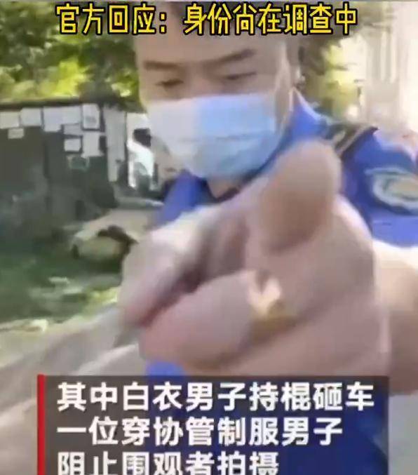 跋扈狂！哈尔滨3名城管当街砸烂小贩小吃车，网友：不要赶尽杀绝啊