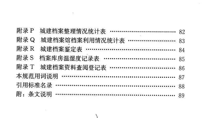 CJJ/T158-2011《城建档案营业办理标准》（文末附下载）