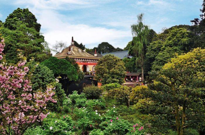 “峨眉问茶·万年祈福”茶旅精品道路表态天府旅游名县茶旅交融开展联盟推介会