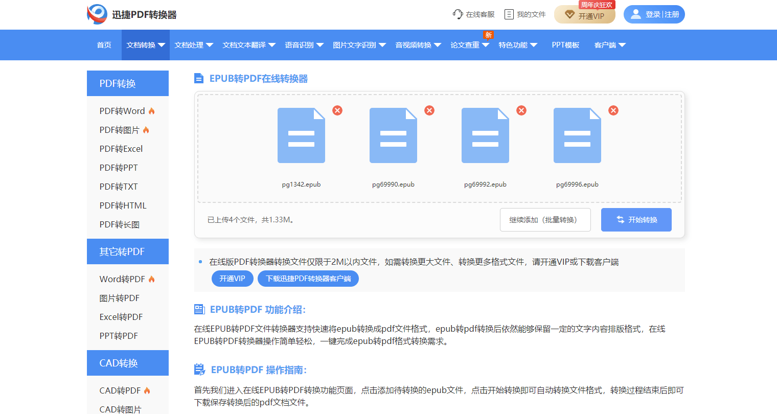 常见电子书格局有什么优缺点？若何转换电子书格局？