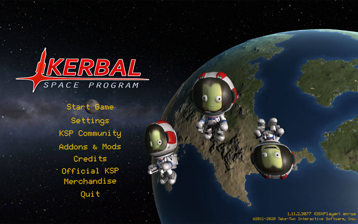 Kerbal Space Program 坎巴拉太空方案 for Mac 中文版（更佳战略模仿游戏）