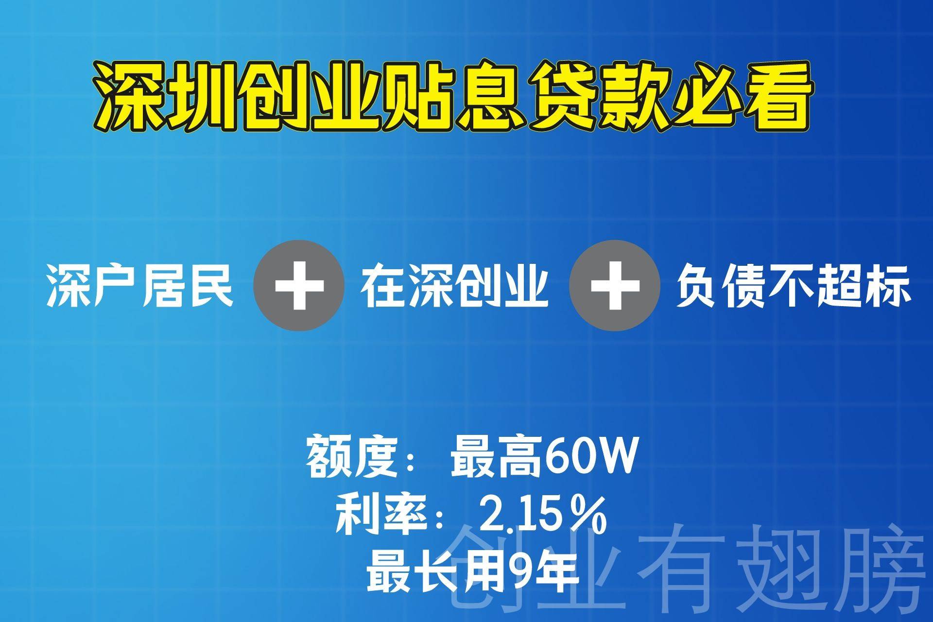 超全攻略：深圳300w创业无息贷款指南！一文搞懂贷款流程！