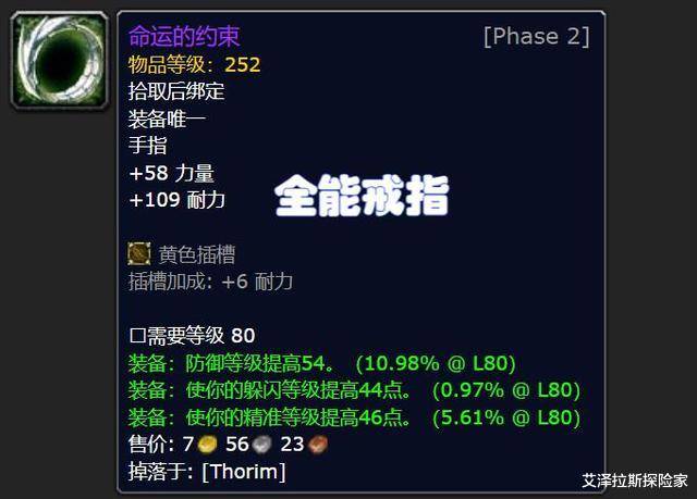 魔兽怀旧服：P2坦克有效生命达20万，那5件配备4大MT都要用