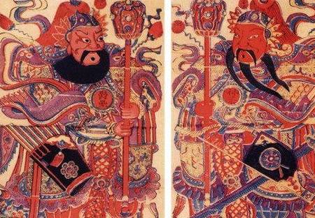 神荼郁垒,连这个词都读不对,还好意思说懂得中国传统文化