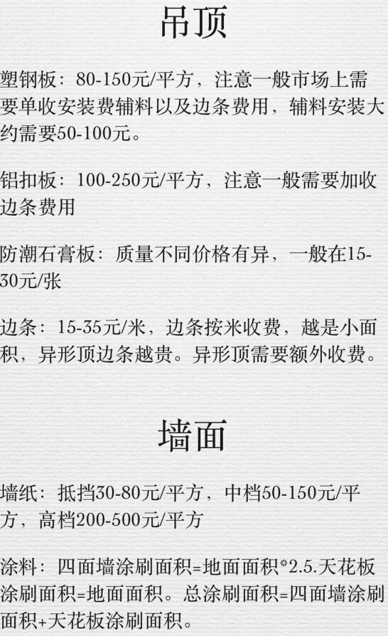 说实话！那是我见过性价比更高的拆修主材报价清单，通明无水分！