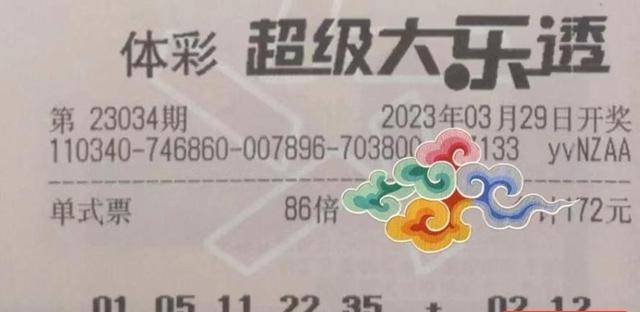 23034期大乐透晒票：以清醒的思维面临人生，才是负责任的表示