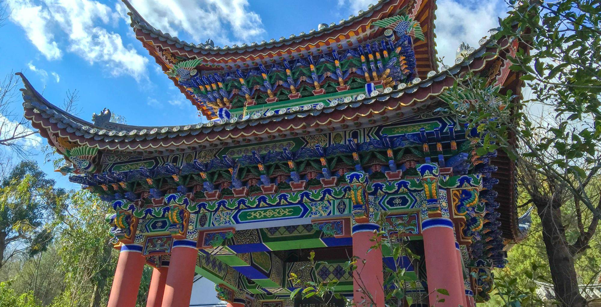 云南大理这个寺庙，《天龙八部》中的段誉在此出家，是天龙寺原型