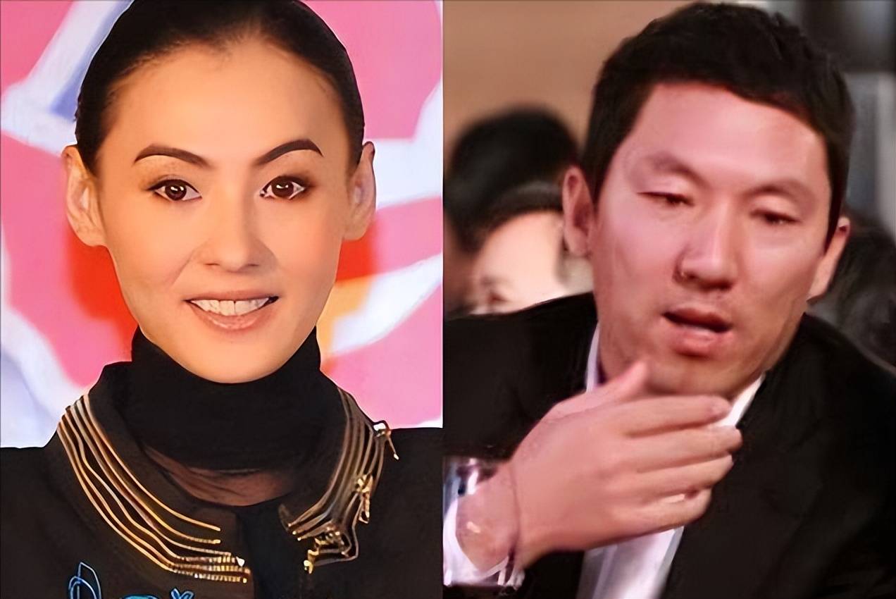 曝张柏芝孙东海现身泳池，女方岸边拍照，孙东海与孩子相处愉快