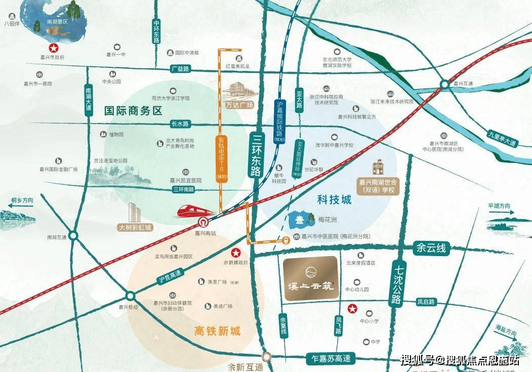 开云（kaiyun.com）溪上云筑-溪上云筑(嘉兴华景川·)楼盘详情丨房价-户型-交通-小区环境(图7)