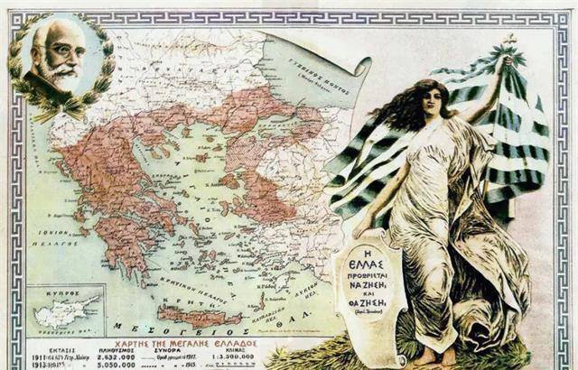 近世希腊的扩张：倒向西方列强，百年疆域面积翻一倍