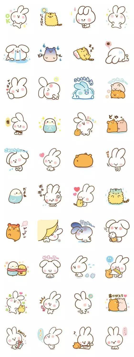 手账素材：大人孩子都能画的简笔画，玩手账必备，学画画必练_搜狐网, image size:562x1500