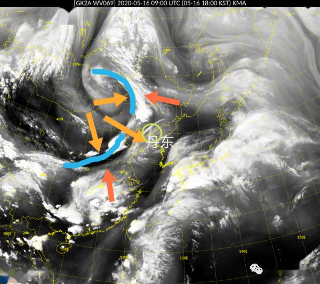 丹东天气冷涡成型夜防雷电短时强降水等强对流下周一雨更大