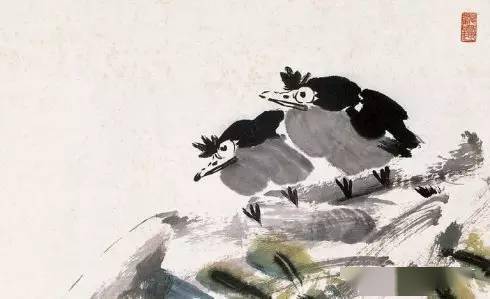头条 国画大师们的鸟儿 人会老去,艺术却长青