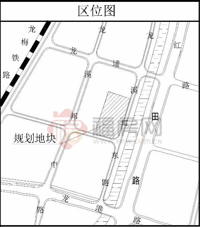 龙岩经开区红坊一幅仓储地块详细规划