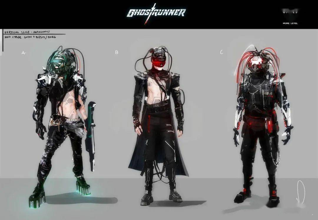 《ghostrunner》角色