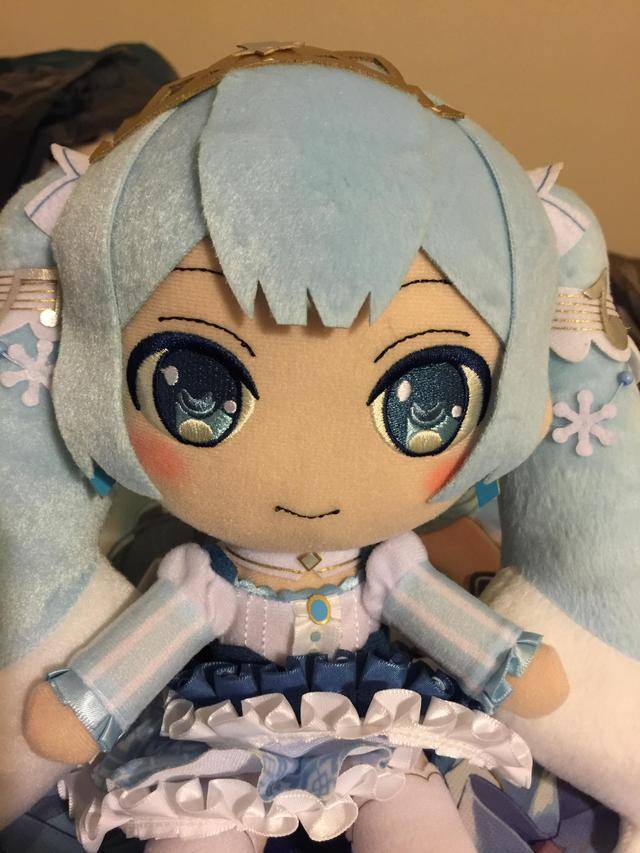 gift.社 snow miku 2019ver. 雪初音绒毛 开箱直播