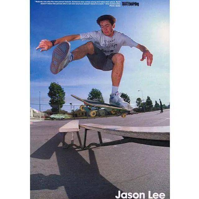 spike的重心也逐渐从bmx转移到滑板,在帮blind团队(包括jason lee,guy