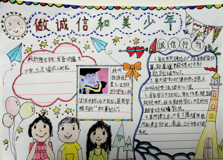 【和美·德育】我承诺 我守信——市实验小学开展"诚信和美少年"评选