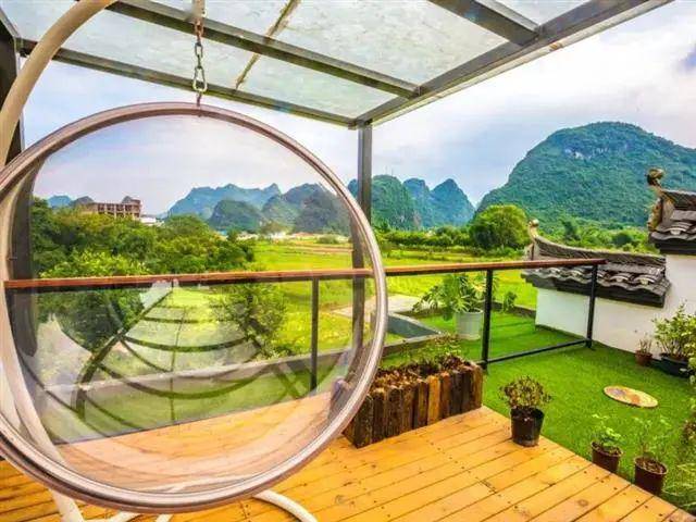 周末阳朔田园之旅400余种花卉美拍星空音乐会儿童乐园十里画廊骑行