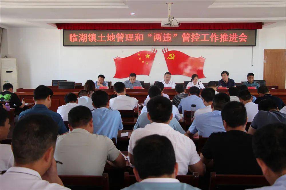 临湖镇召开5月份重点工作推进会