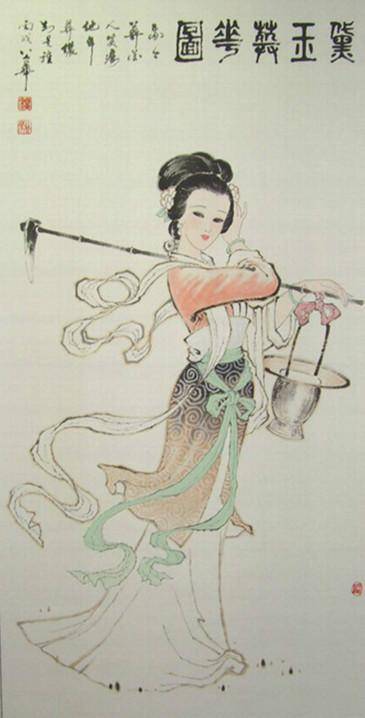 金陵十二钗红楼人物绘画集锦第一辑