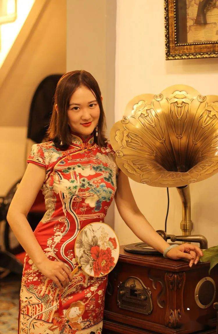 印象潮州丨美女们穿着旗袍"梦回潮人故里",她们遇见了