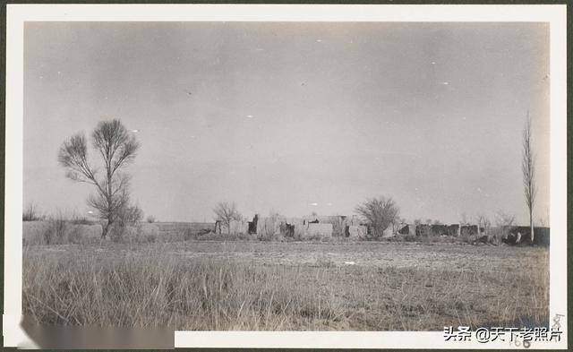 1910年甘肃安西县[今瓜州]老照片 百年前瓜州乡野景象(图4)