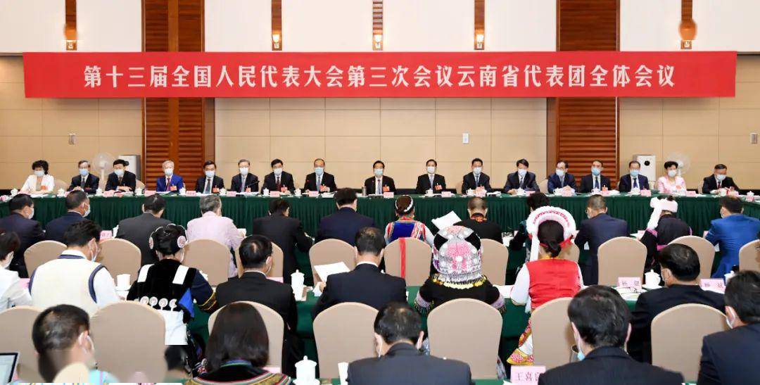 【高层动态】郭声琨参加云南代表团审议
