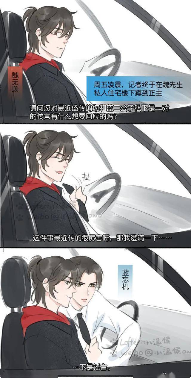 魔道祖师:魏无羡开车接受采访,有人憋不住了