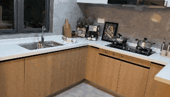 橱柜 家居 设计 装修 352_200 gif 动态图 动图