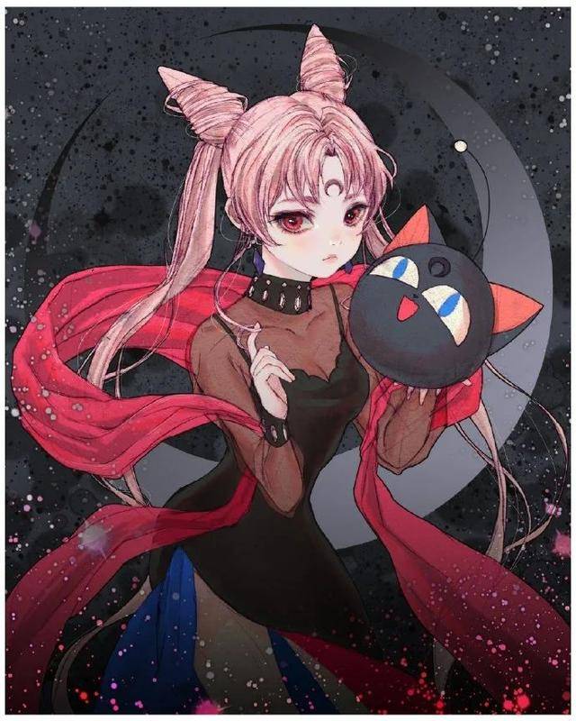 美少女战士和小樱的同人图