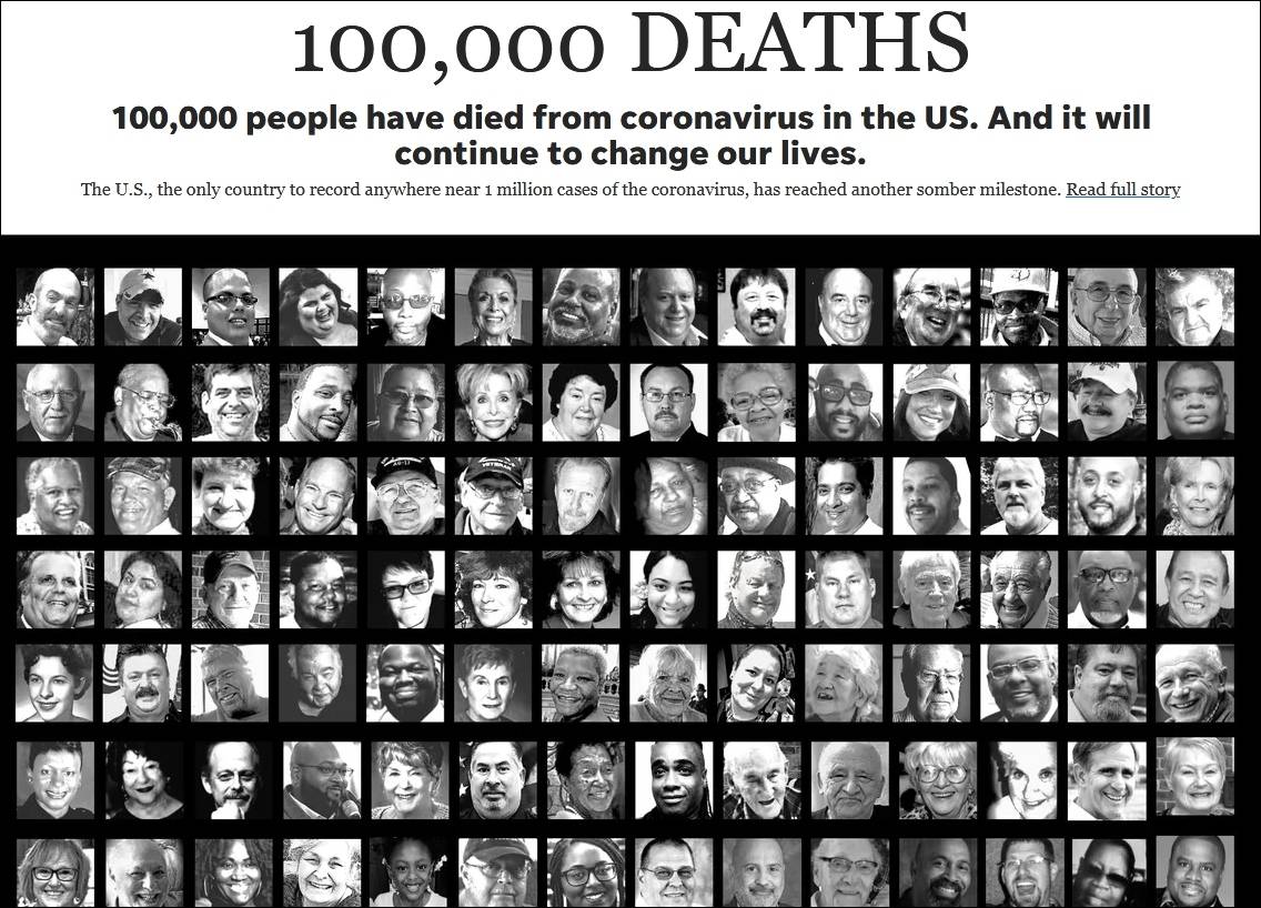 美媒无奈：死了10万人，何时是个头
