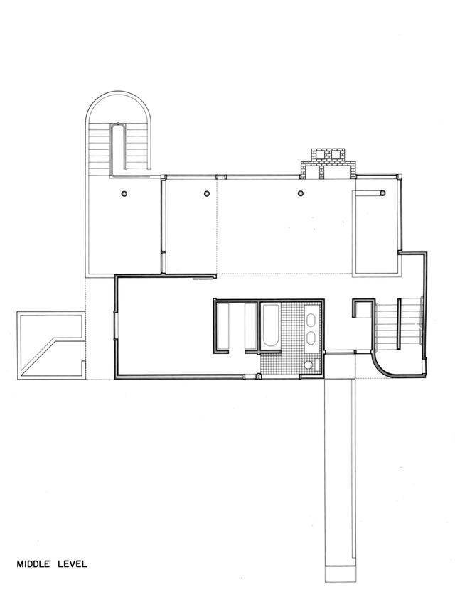 史密斯住宅丨迈耶的成名之作,纯粹的白色,赋予建筑干净的生命力