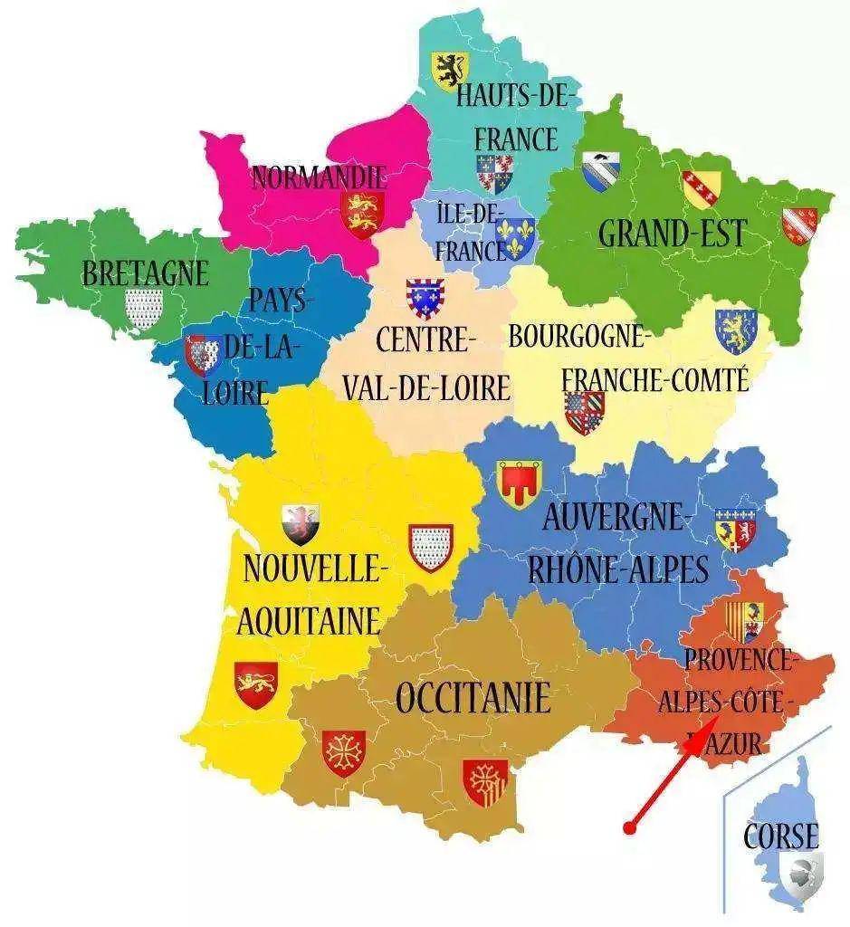 目前bourgogne-franche-comté大区,法兰西岛大区(ile-de-france)