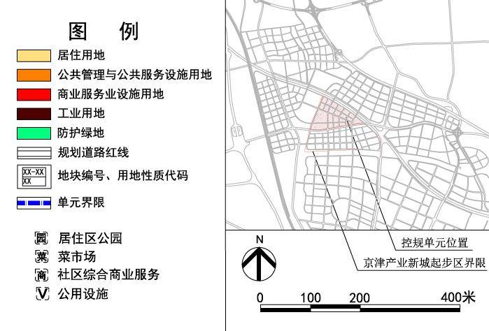 重磅武清京津产业新城国家大学创新园区起步区单元控制性详细规划草案