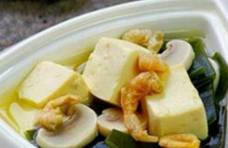 美食推荐：鲜香海带豆腐汤、生煎韭菜盒、香炒鸡胗、香辣杏鲍菇