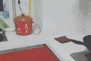 搞笑gif趣图:老婆炖的汤真是吓了我一跳!