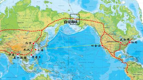 俄美相距多远？近得超乎想象，对面那块土地是俄罗斯永远的痛