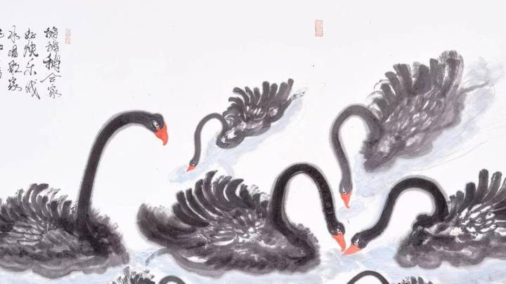 朱祖国花鸟画,你喜欢吗?
