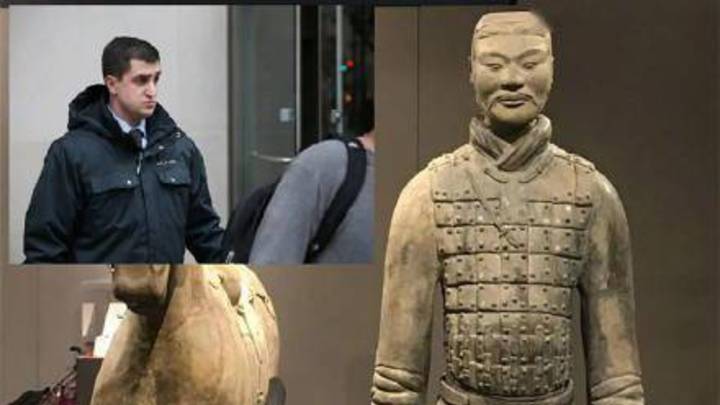 掰断兵马俑拇指男子最高将被判2年监禁,判轻了吗?